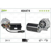 Valeo Front/Rear Wiper Motor Front 404474