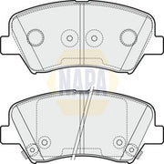 NAPA Front Brake Pad Set NBP1235