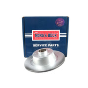 Borg & Beck 2 x Solid Rear Brake Discs BBD6167S