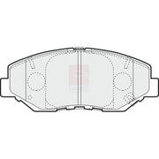 Apec Front Brake Pad Set PD3329