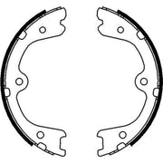 Textar Parking Brake Shoe Set 91073200