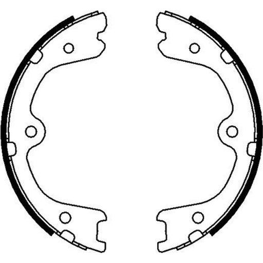 Mintex Parking Brake Shoe Set MFR679