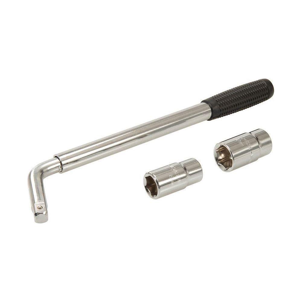 Sakura Telescopic Wheel Brace 1/2" 17, 19, 21 & 23mm 491372 Silverline  - Town Parts