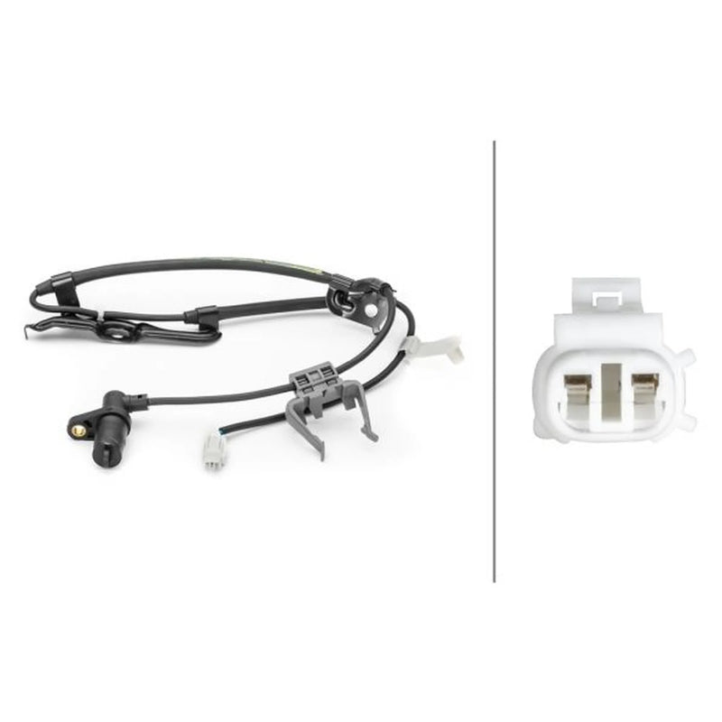 Hella ABS Wheel Speed Sensor Front 6PU 230 040-761