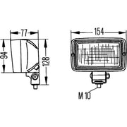 Hella Worklight High 1GA 340 110-001