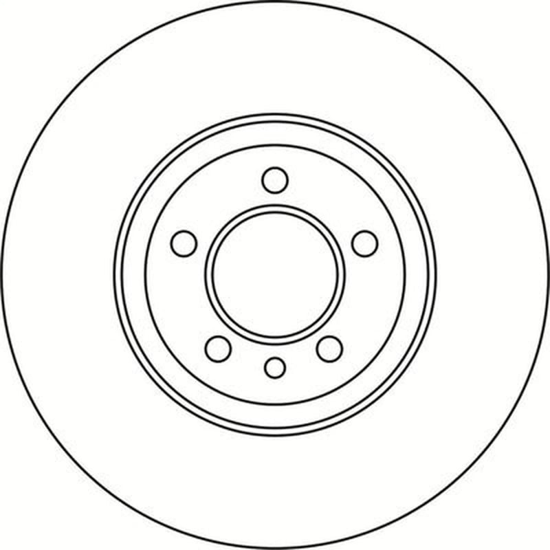 Abtex 2 x Vented Front Brake Discs BD2105V