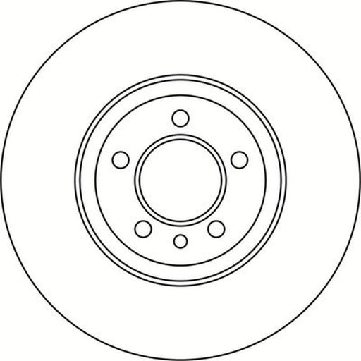 Abtex 2 x Vented Front Brake Discs BD2105V