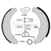 Borg & Beck Brake Shoe Set Axle Kit BBS6157