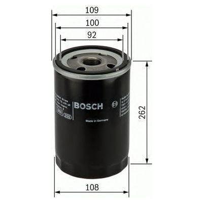 Genuine Bosch Cv Oil Filter P7043 (Hgv) Fits Volvo Fh 420 - 12.8 4X2 - 12- F0264 Bosch  - Town Parts