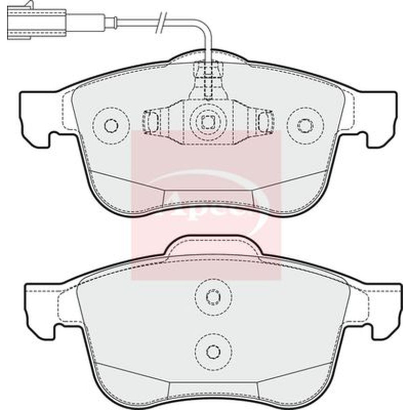 Apec Front Brake Pad Set PAD1794