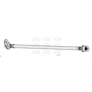 Apec Brake Hydraulic Hose Line Rear Right HOS4509