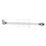 Apec Brake Hydraulic Hose Line Rear Right HOS4509