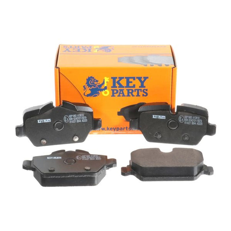 Key Parts 4 x Rear Brake Pad Set KBP1960