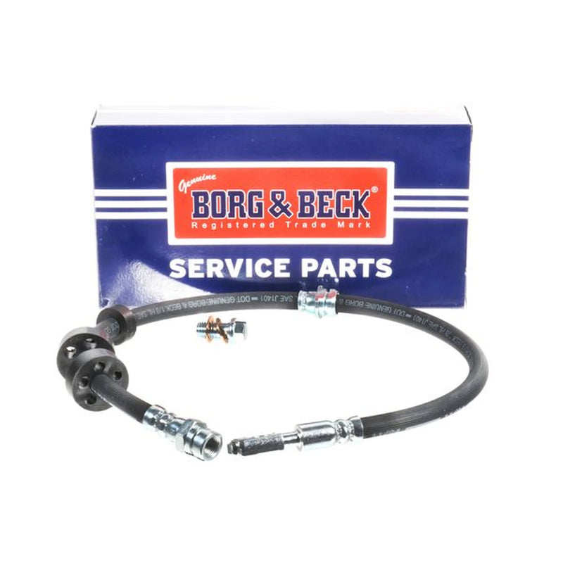 Borg & Beck Brake Hydraulic Hose Line Front Left BBH9140