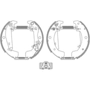 Mintex Brake Shoe Set Axle Kit MSP208