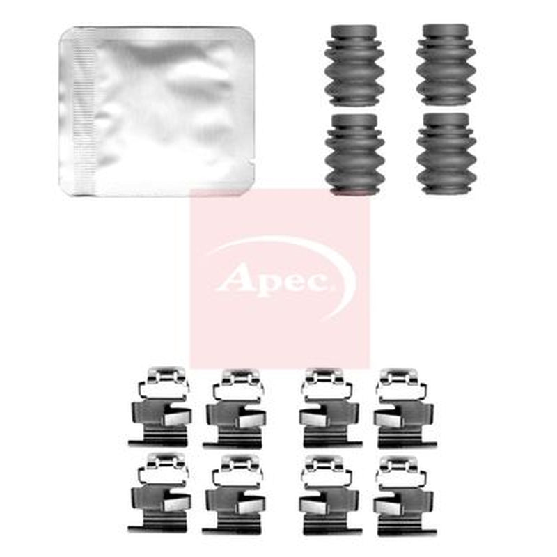 Apec Brake Pad Accessory Fitting Kit Rear KIT1615