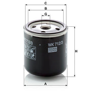 MANN-FILTER Fuel Filter Element WK 712/3 OE 05713117 1471808 7022238 01180596