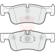 Apec Front Brake Pad Set PD3291