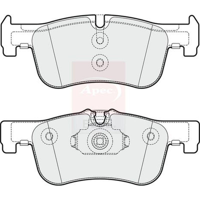 Apec Front Brake Pad Set PD3291