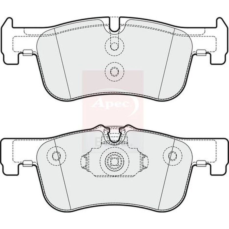 Apec Front Brake Pad Set PD3291