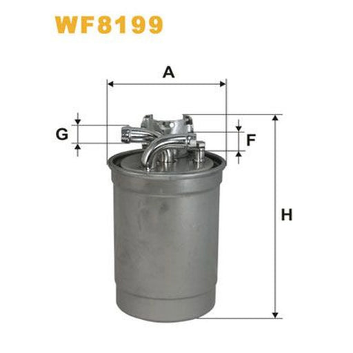 WIX Fuel Filter Element WF8199
