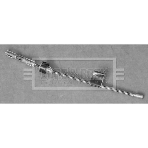 Borg & Beck Handbrake Cable Left Rear BKB3724