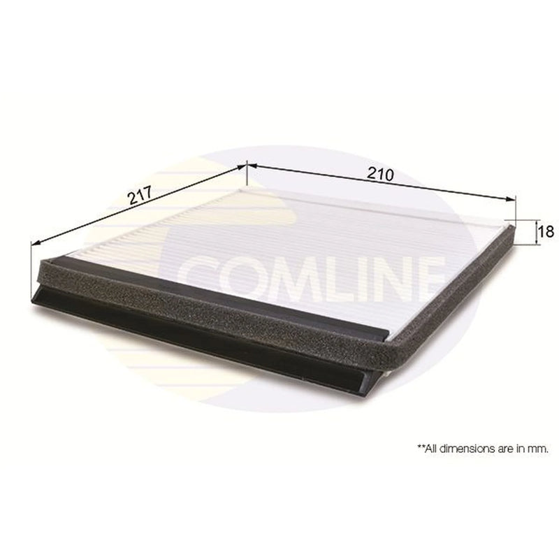 Comline Cabin Air Filter (Pollen Filter) EKF136