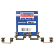 Borg & Beck Brake Pad Accessory Fitting Kit Front BBK1099