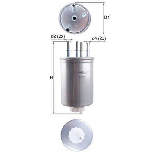 Mahle Fuel Filter Element KL 1026