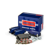 Borg & Beck 4 x Rear Brake Pad Set BBP1947