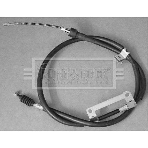 Borg & Beck Handbrake Cable Left Rear BKB3415