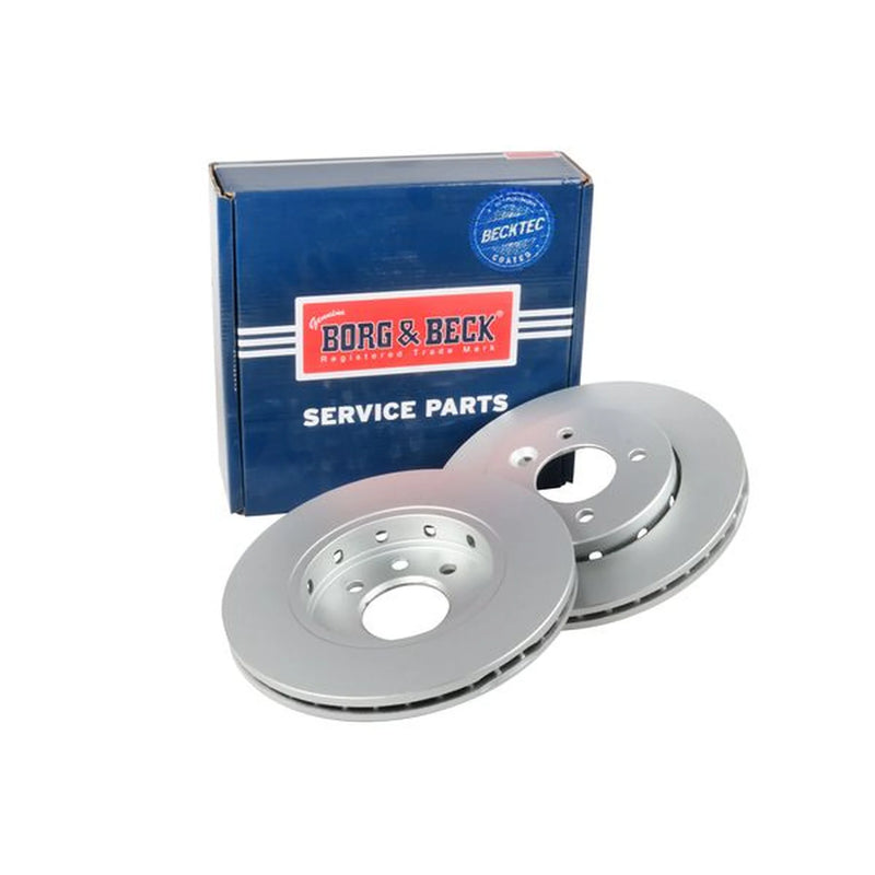 Borg & Beck 2 x Vented Front Brake Discs BBD5446