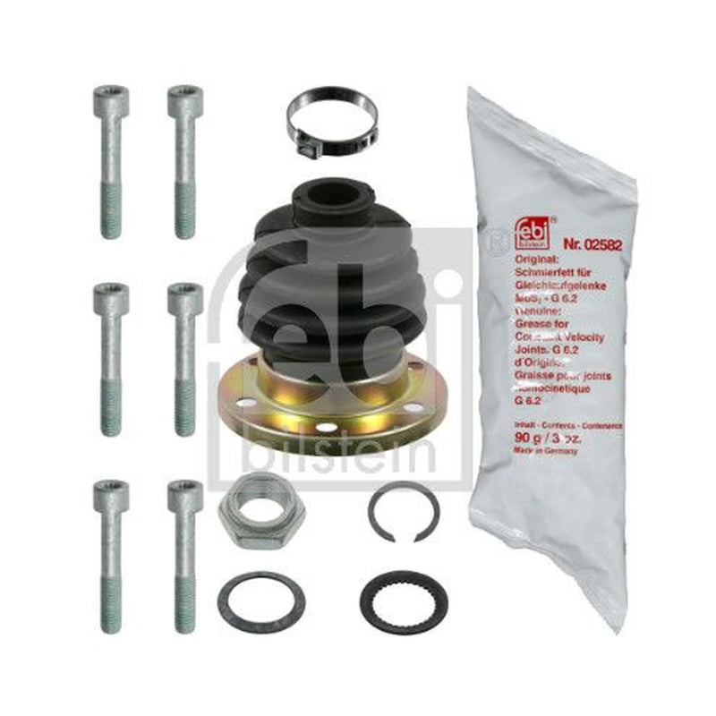 Febi Drive Shaft Bellow Kit transmission sided Rubber 08304