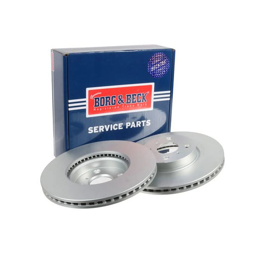 Borg & Beck 2 x Vented Front Brake Discs BBD4560