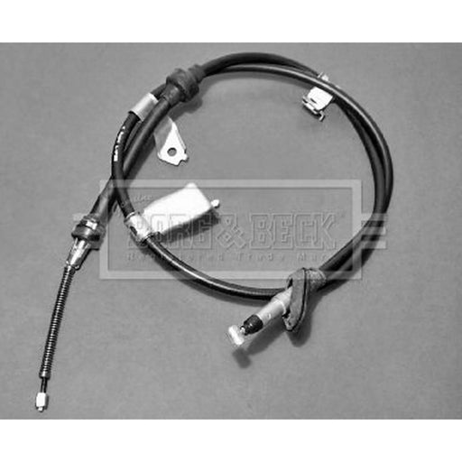 Borg & Beck Handbrake Cable Left Rear BKB1995