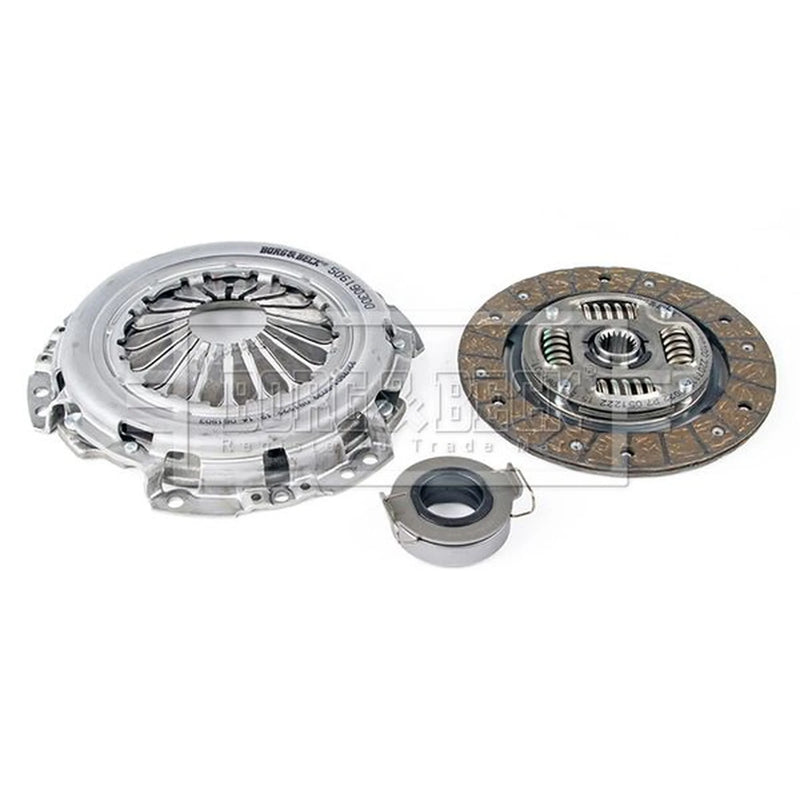 Borg & Beck Clutch Kit Set 3pc 190mm HK2482
