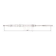 Apec Handbrake Cable Left Rear CAB1210