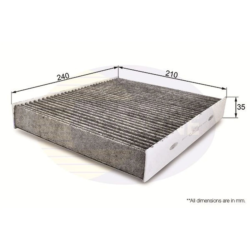 Comline Cabin Air Filter (Pollen Filter) EKF161A