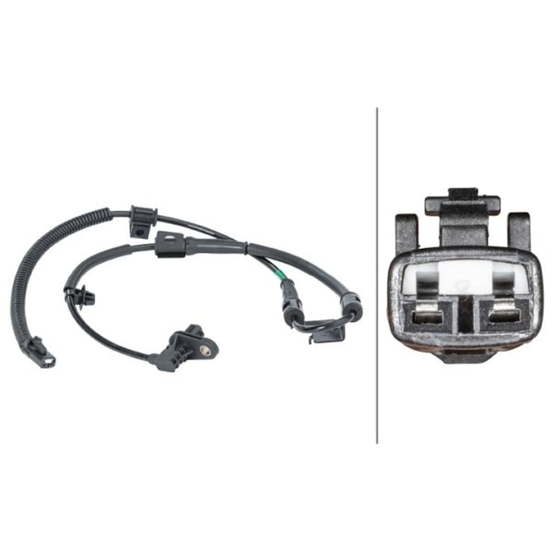 Hella ABS Wheel Speed Sensor Front Left 6PU 012 679-861