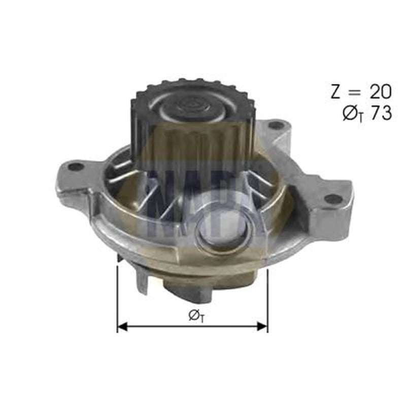 NAPA Engine Cooling Water Pump NWP1077