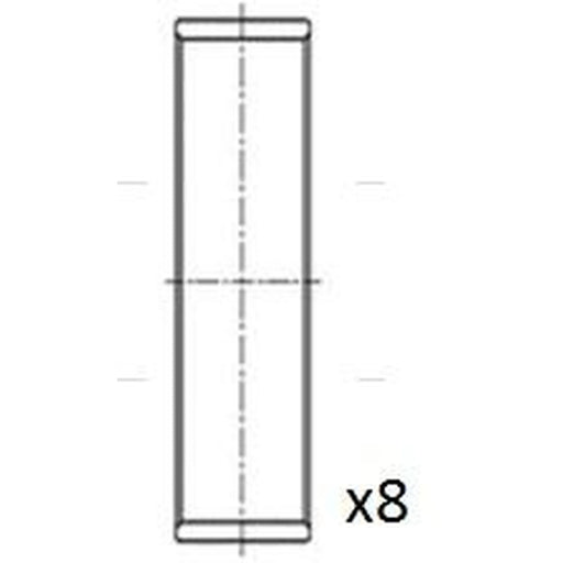 FAI Big End Bearing Set 47.98mm BB2021-030