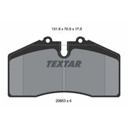 Textar Rear Brake Pad Set 2095311