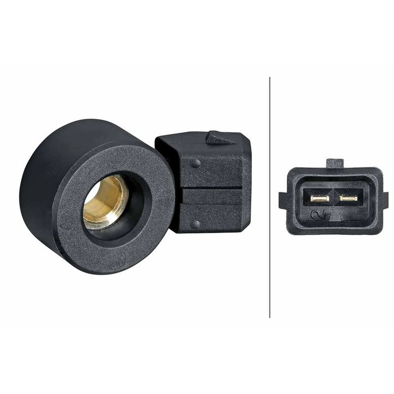 Hella Engine Knock Sensor Left 6PG 013 114-571