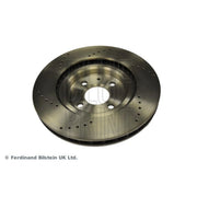 Blue Print 2 x Perforated/Vented Rear Brake Discs ADT343174