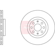 Apec 2 x Vented Front Brake Discs DSK2399