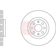 Apec 2 x Vented Front Brake Discs DSK2399