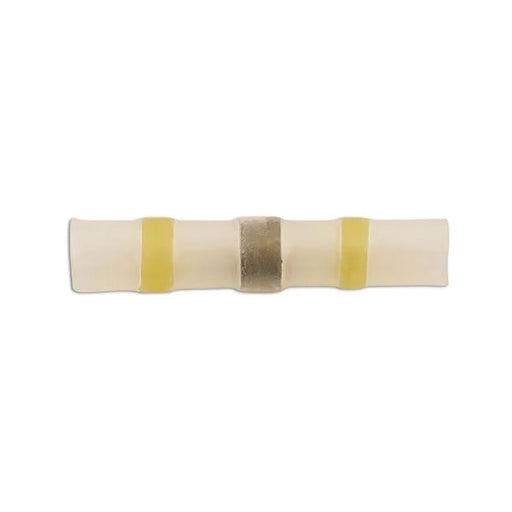 Connect Yellow Solder Type Heat Shrink Butt Connector 50pc - CPL