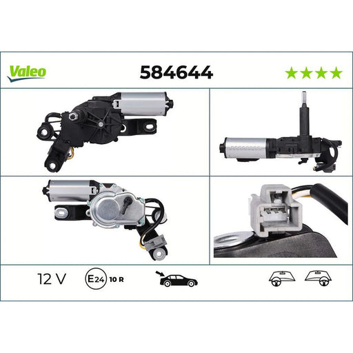 Valeo Front/Rear Wiper Motor Rear 584644