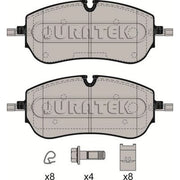 Juratek Front Brake Pad Set JCP4088