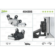 Valeo Front/Rear Wiper Motor Rear 404886